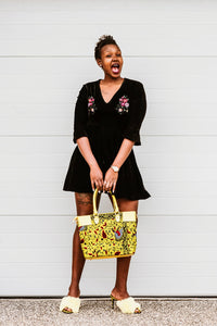 ANKARA INSPIRED BAG - Yellow